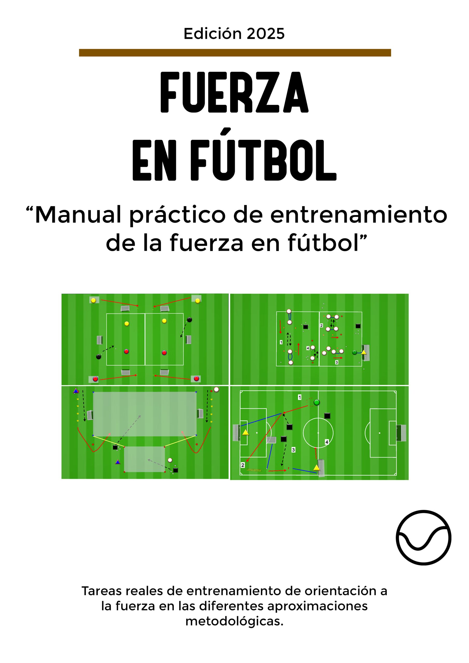 Portada Manual práctico de entrenamiento de la fuerza en Fútbol